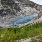 Blauer Gletscher Nigardsbreen in Norwegen