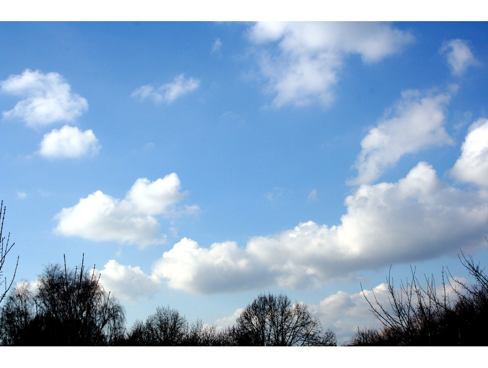 Blauer Himmel