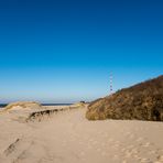 Blauer Himmel am Südstrand