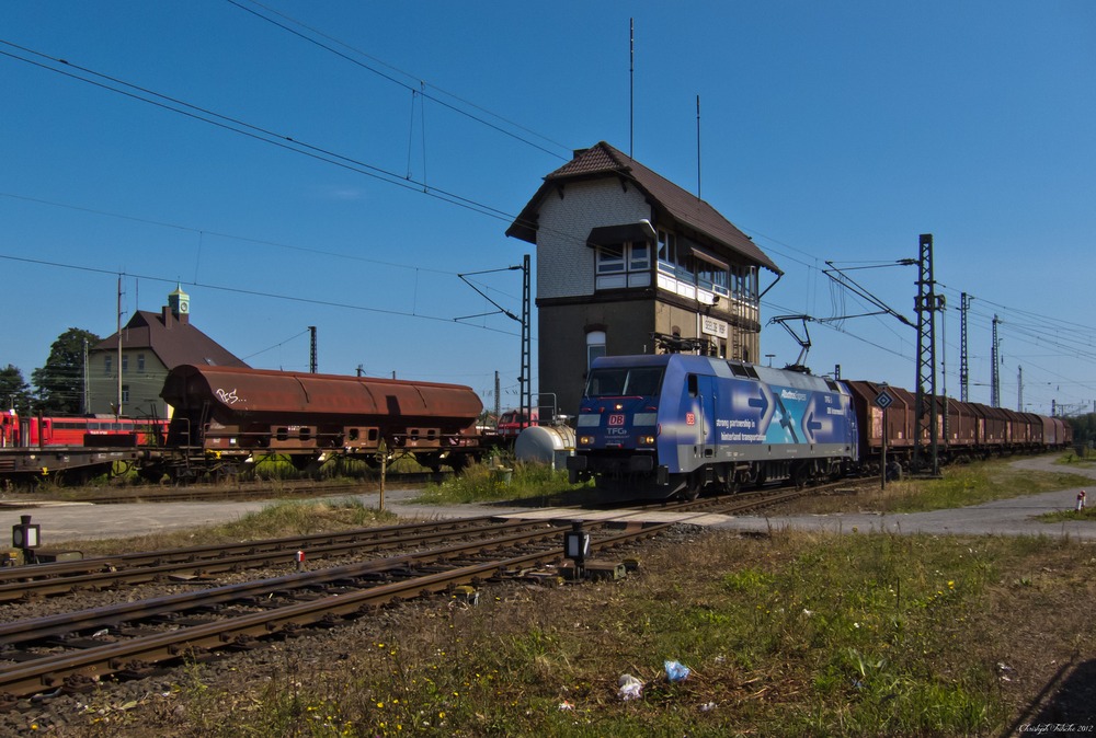 Blauer Himmel - Blaue Lok