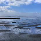 Blauer Himmel, die Nordsee, der Wattwurm und ich!