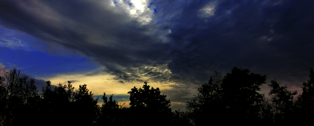 Blauer Himmel einmal anders