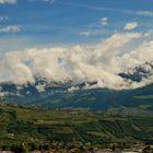 blauer Himmel mit Wolken