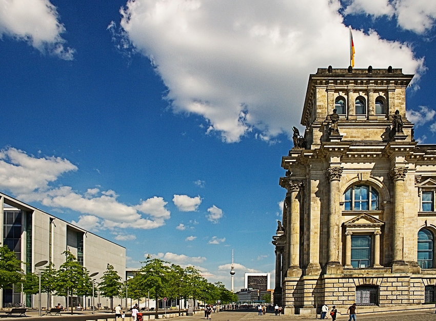 blauer Himmel über allem