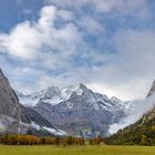 Blauer Himmel über dem Ahornboden