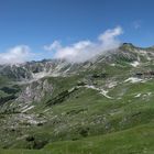 Blauer Himmel über dem Nebelhorn