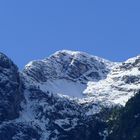 Blauer Himmel über dem Sarstein