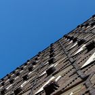 Blauer Himmel über dem Sprinkenhof