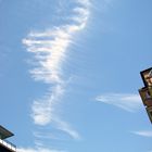 blauer himmel über der dortmunder innenstadt