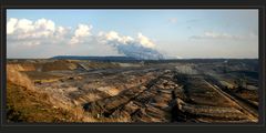 Blauer Himmel über Garzweiler