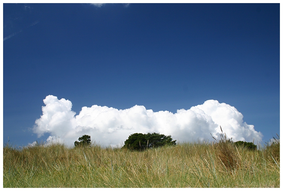 Blauer Himmel über Marielyst......