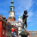 Blauer Himmel über Posen 