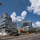 Blauer Himmel über Stuttgart