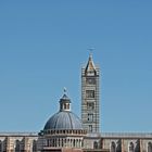 Blauer Himmel überm Dom in Siena