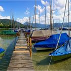 Blauer Himmel über`m Tegernsee