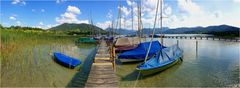 Blauer Himmel über`m Tegernsee