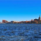 Blauer Himmel über'n Strelasund... 