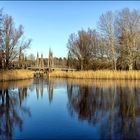 Blauer Himmel und Sonnenschein