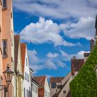 Blauer Himmel und Wolken