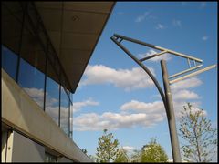 blauer himmel, wolken, spiegel und co