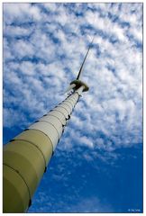 blauer Himmel, Wolken und Wind