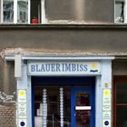 Blauer Imbiss