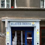 Blauer Imbiss