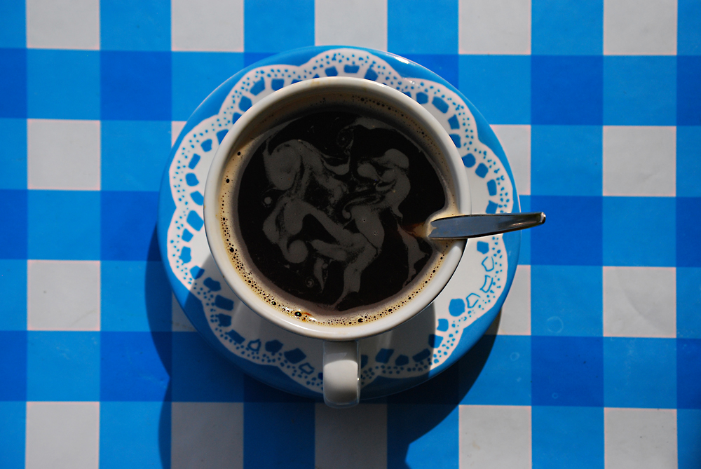 Blauer Kaffee von AlfaLori 