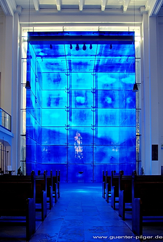 "Blauer Kubus" - Marktkirche Essen