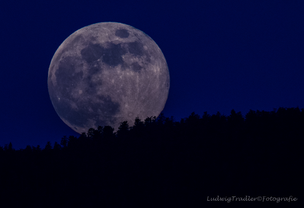 blauer Mond (Blue Mond) Foto & Bild landschaft, astrofotografie