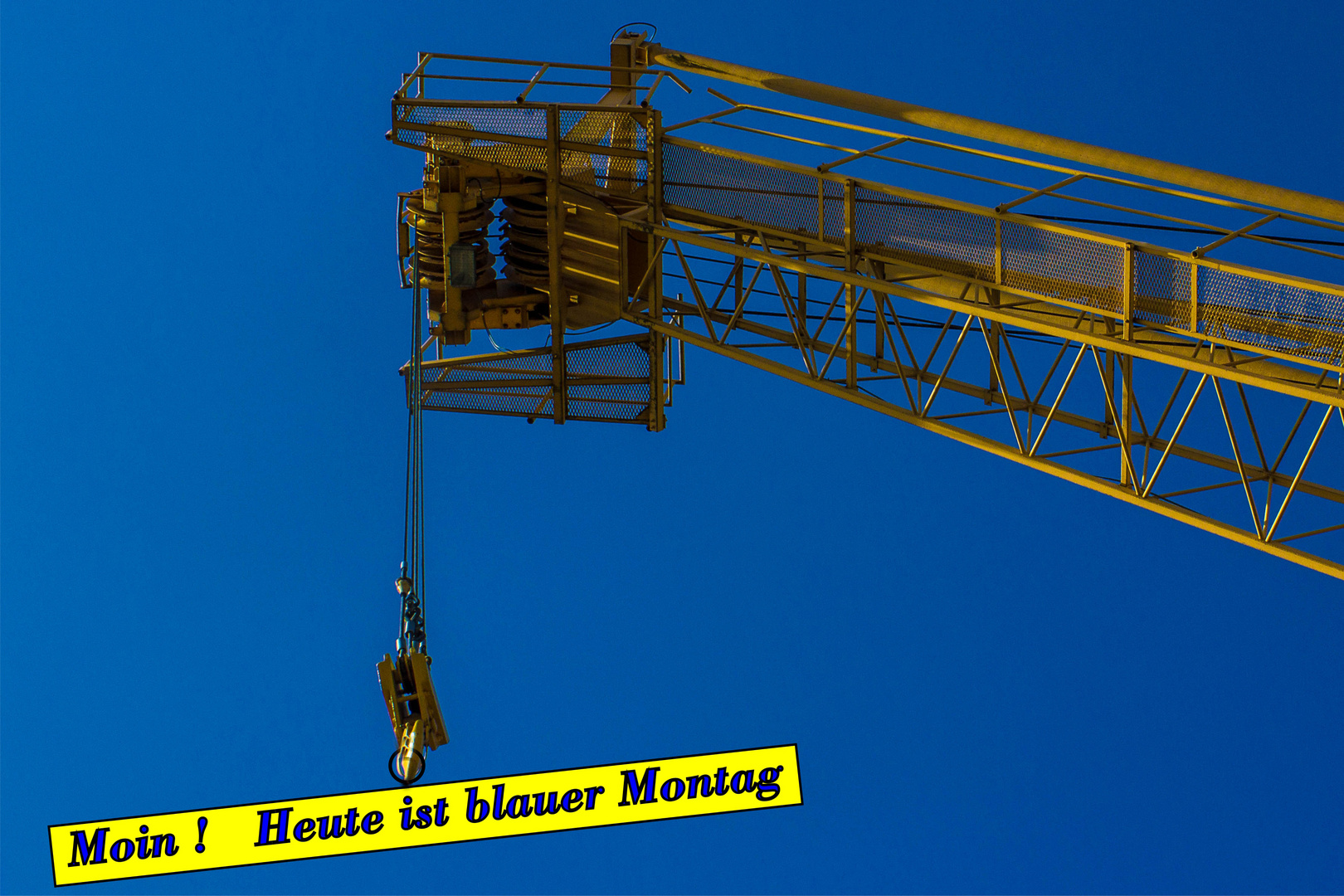 Blauer Montag ...