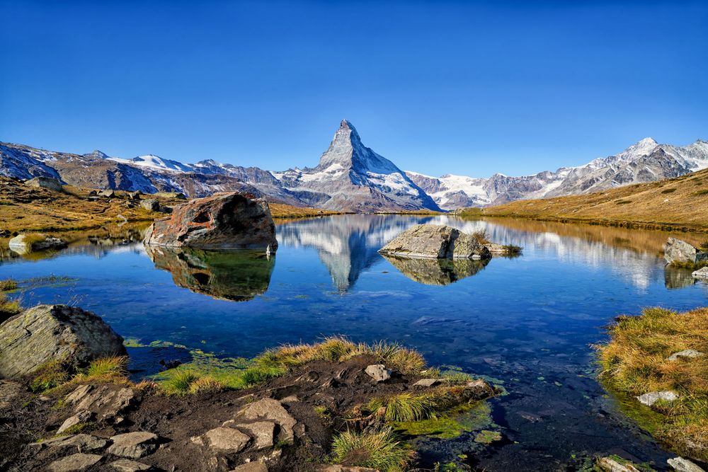 Blauer Montag am Stellisee