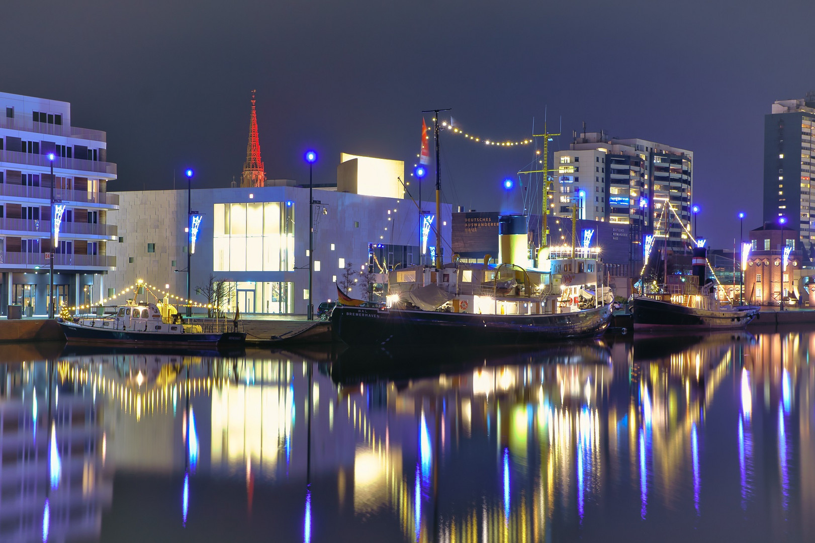 "blauer Montag" im Hafen