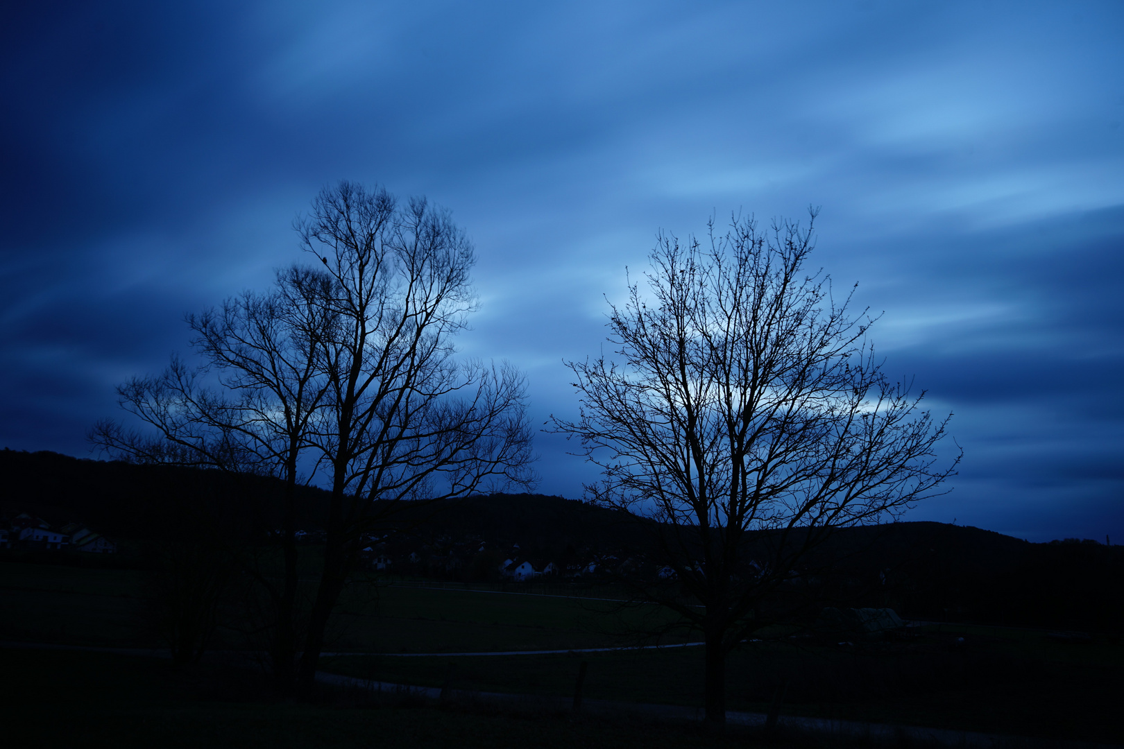 Blauer Morgen