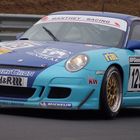 Blauer Porsche