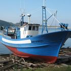 Blauer Schiff