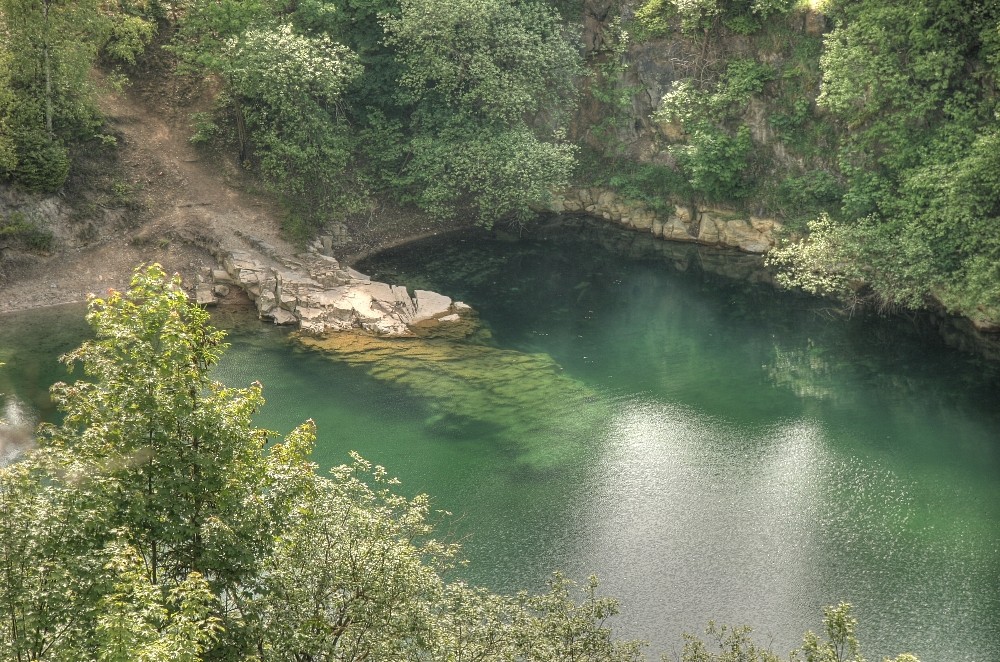 Blauer See, Detail