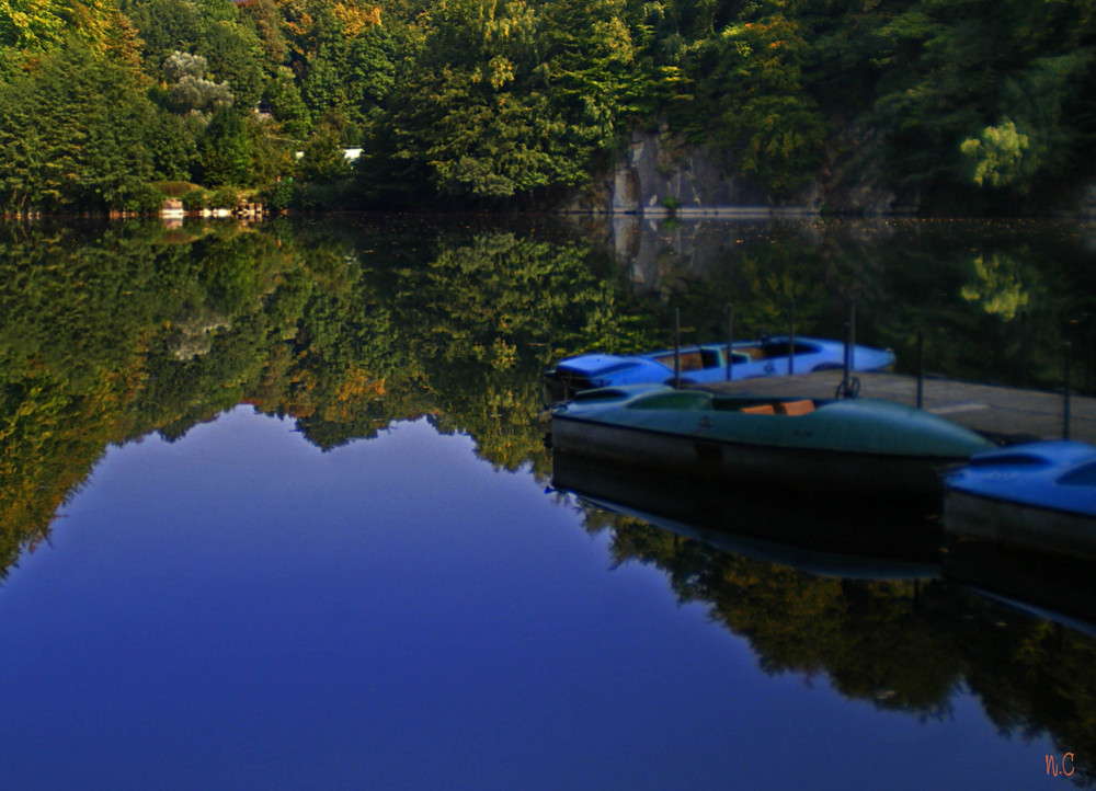 Blauer See In Ratingen Foto Bild Landschaft Bach Fluss See See Teich Tumpel Bilder Auf Fotocommunity