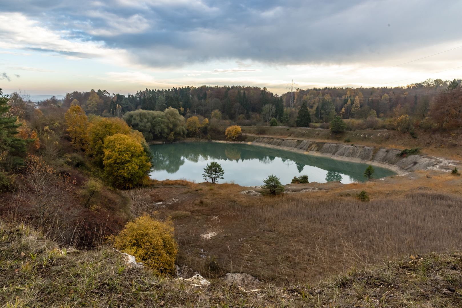 Blauer Steinbruch in Ehingen