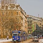 Blauer Tatra durch Leipzig