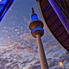 blauer Turm - blaue Stunde