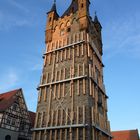 Blauer Turm im Korsett