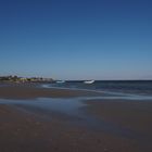 Blauer Wintertag am Roten Meer