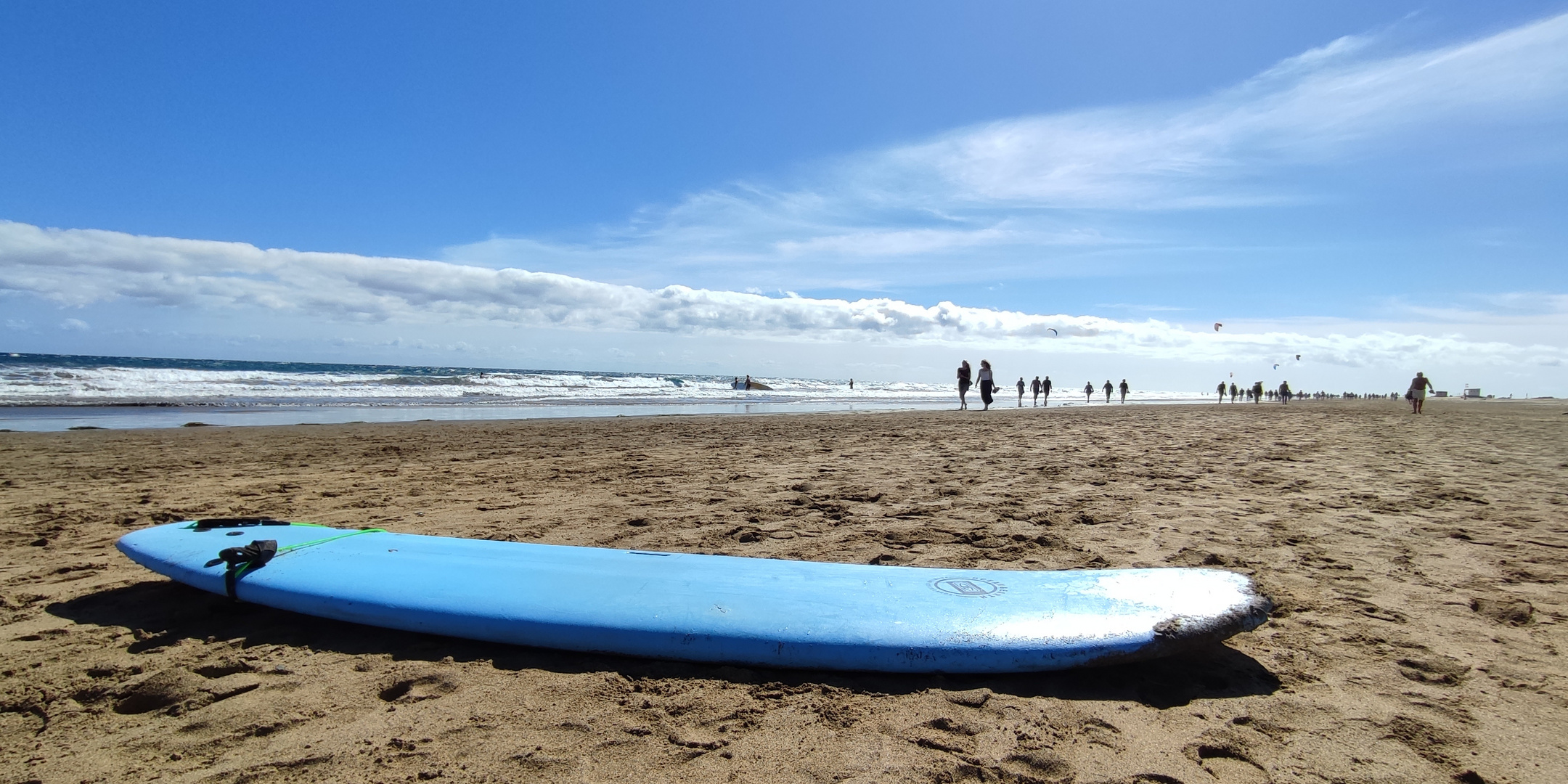 Blaues am Strand