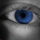 Blaues Auge