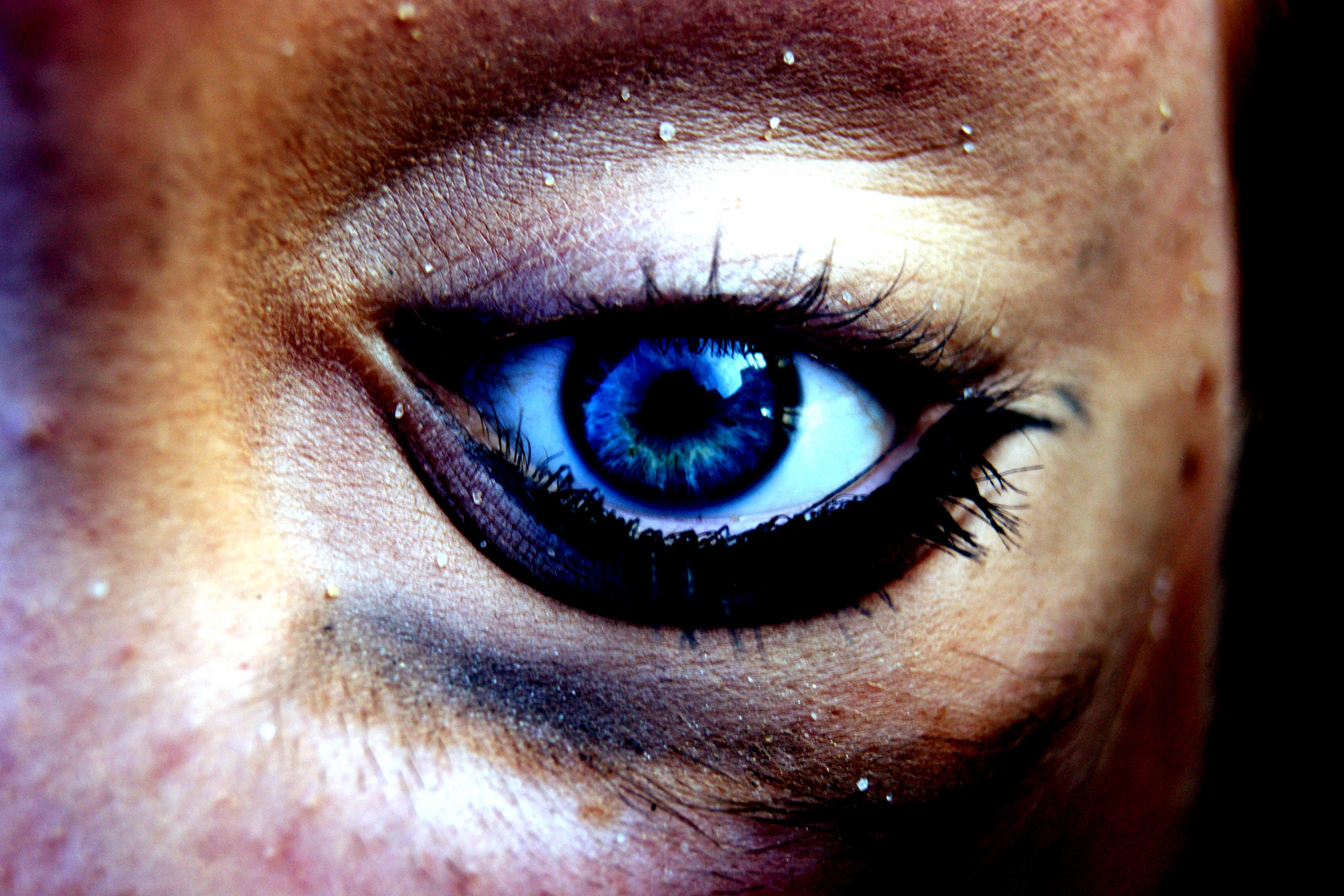 blaues auge