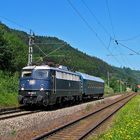Blaues Doppel auf der Schwarzwaldbahn