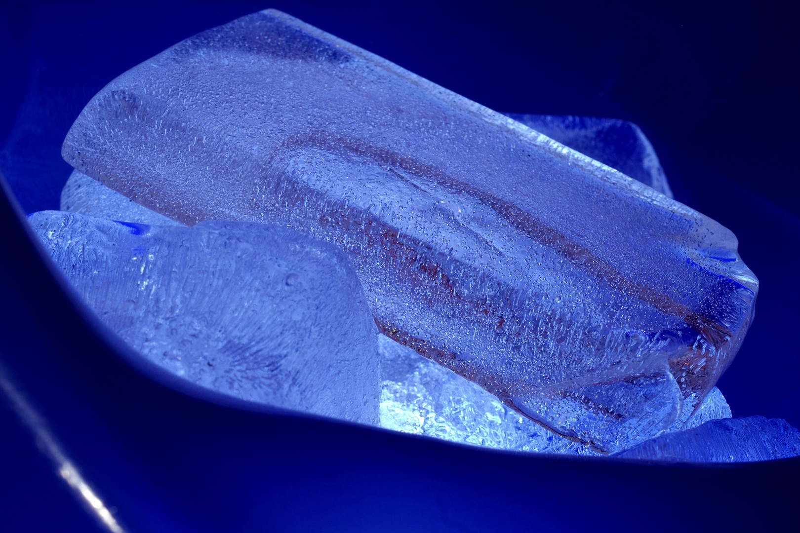 Blaues Eis