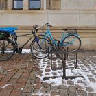 Blaues Fahrrad