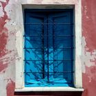 Blaues Fenster